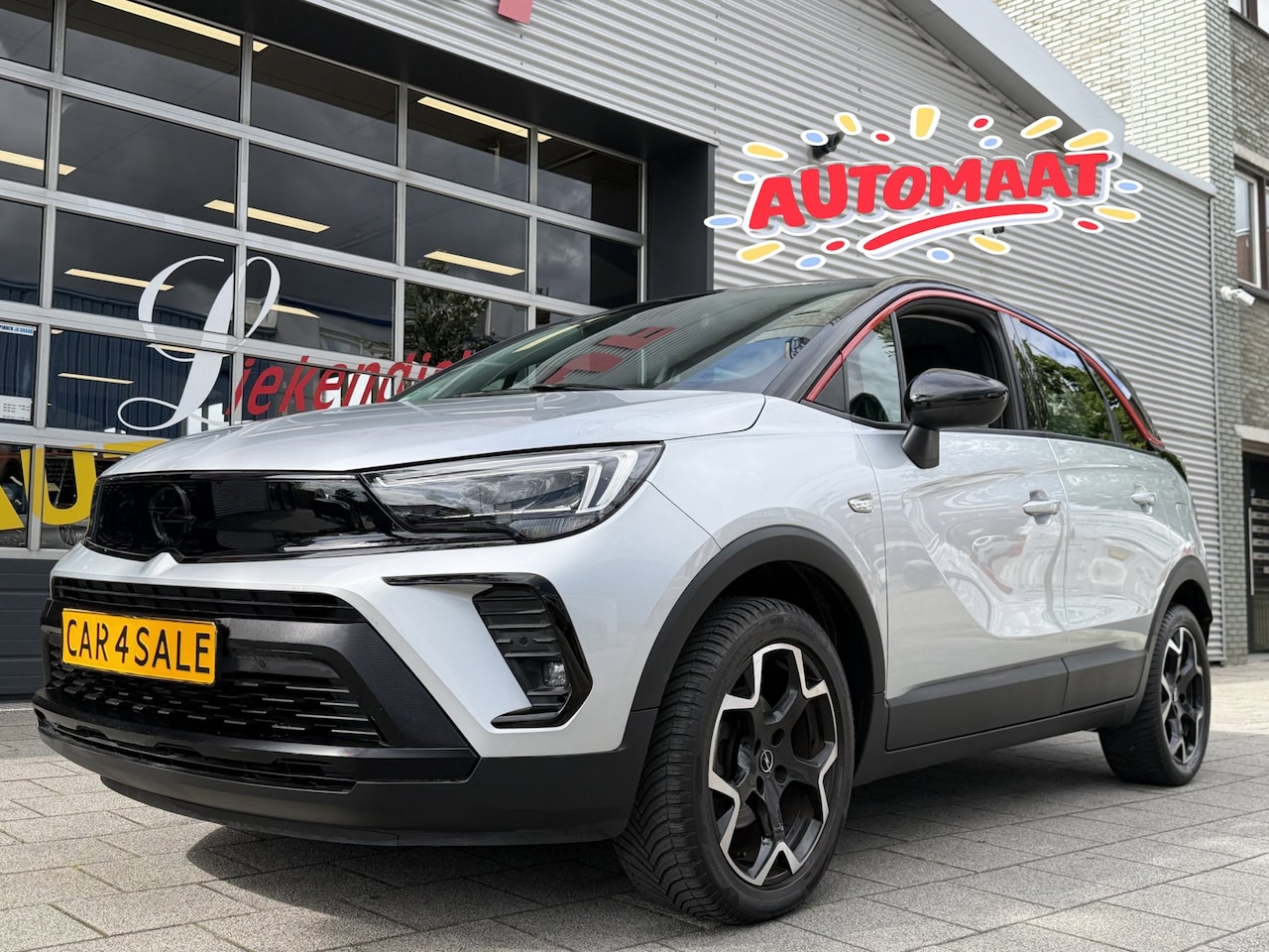 Opel Crossland - 1.2 Turbo GS Line - AUTOMAAT I Navigatie / Apple CarPlay I Airco I LED I PDC I Sport pakke - AutoWereld.nl