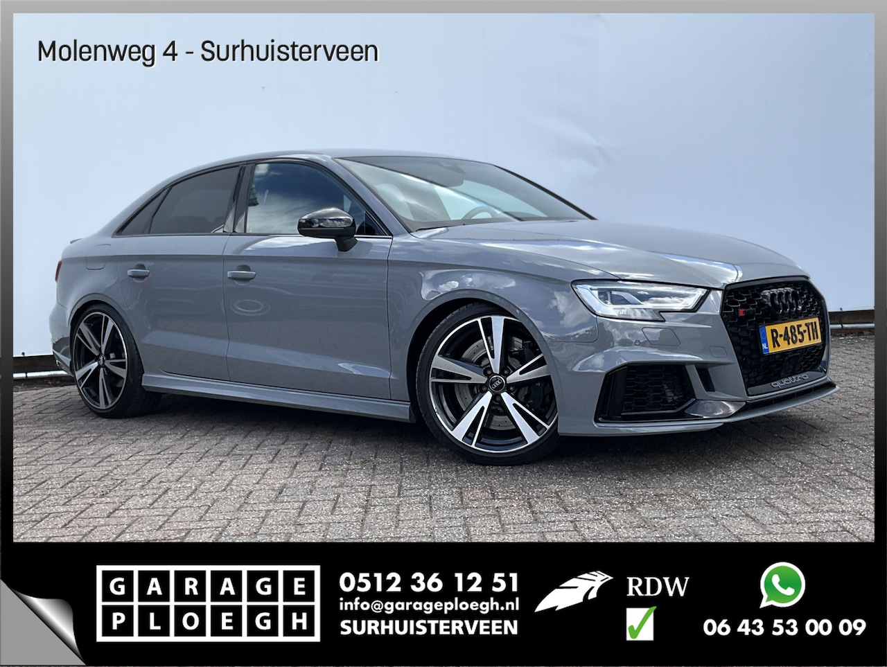 Audi RS3 - Limousine 2.5 TFSI Quattro B&O Schaalstoel Adapt.Cruise - AutoWereld.nl