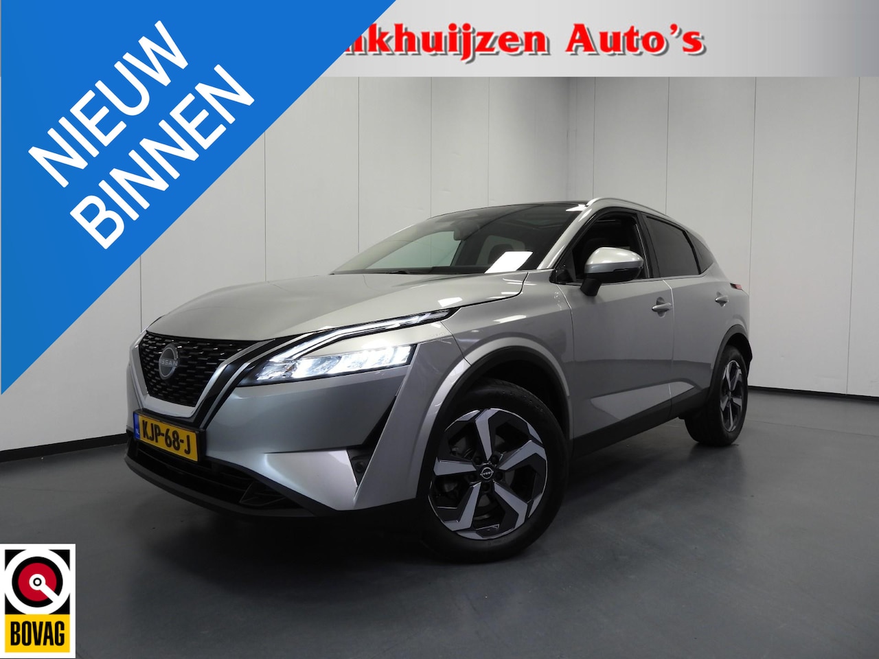Nissan Qashqai - 1.3 MHEV N-Connecta Design NAVI/PANODAK/360CAM/LED/18"LMV! - AutoWereld.nl