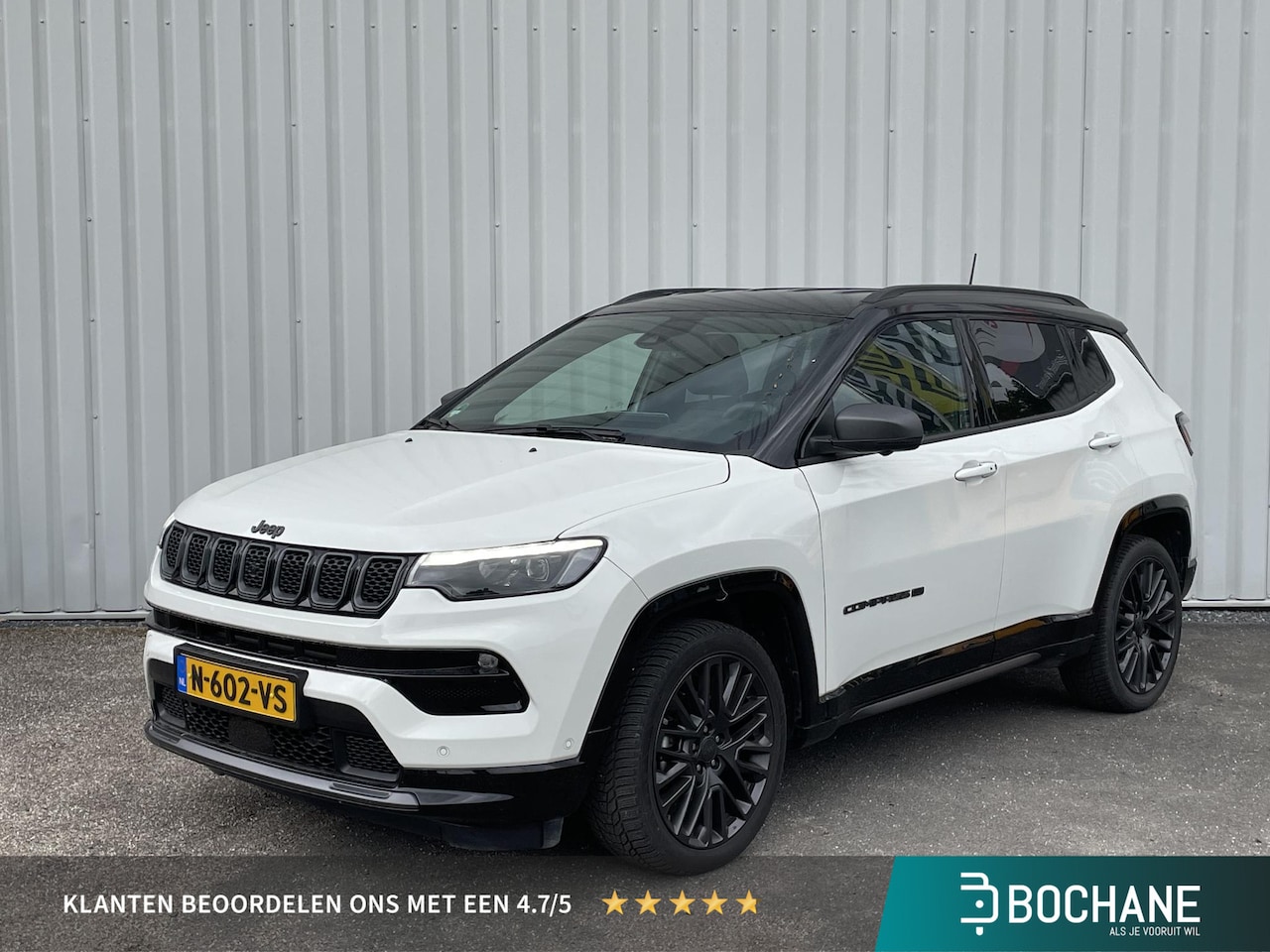 Jeep Compass - 1.3T 80th Anniversary | LED | 360° camera | Dodehoek Detectie | Elektrisch bedienbare acht - AutoWereld.nl