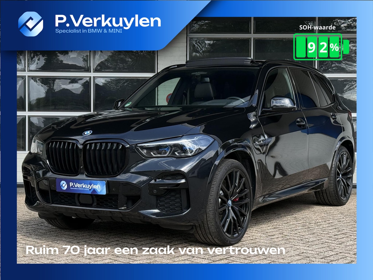 BMW X5 - xDrive45e M SPORT | LASER | STOELMASSAGE | STOELVENTILATIE | PANORAMA | SOFT CLOSE | DRIVI - AutoWereld.nl