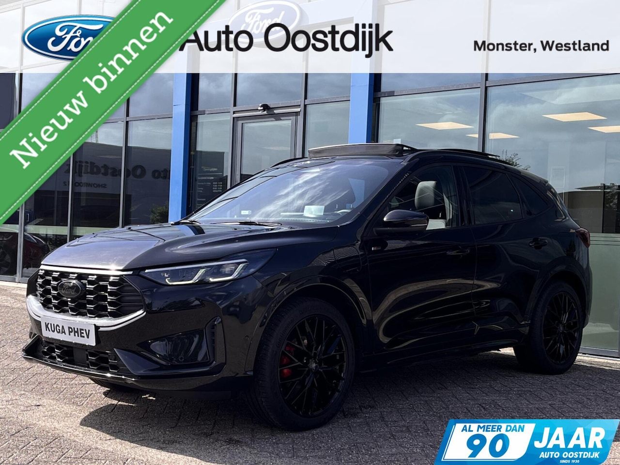 Ford Kuga - 2.5 PHEV ST-Line X 243PK Black Pack Editie Elek. Trekhaak Panodak AGR Stoelen Adaptieve Cr - AutoWereld.nl