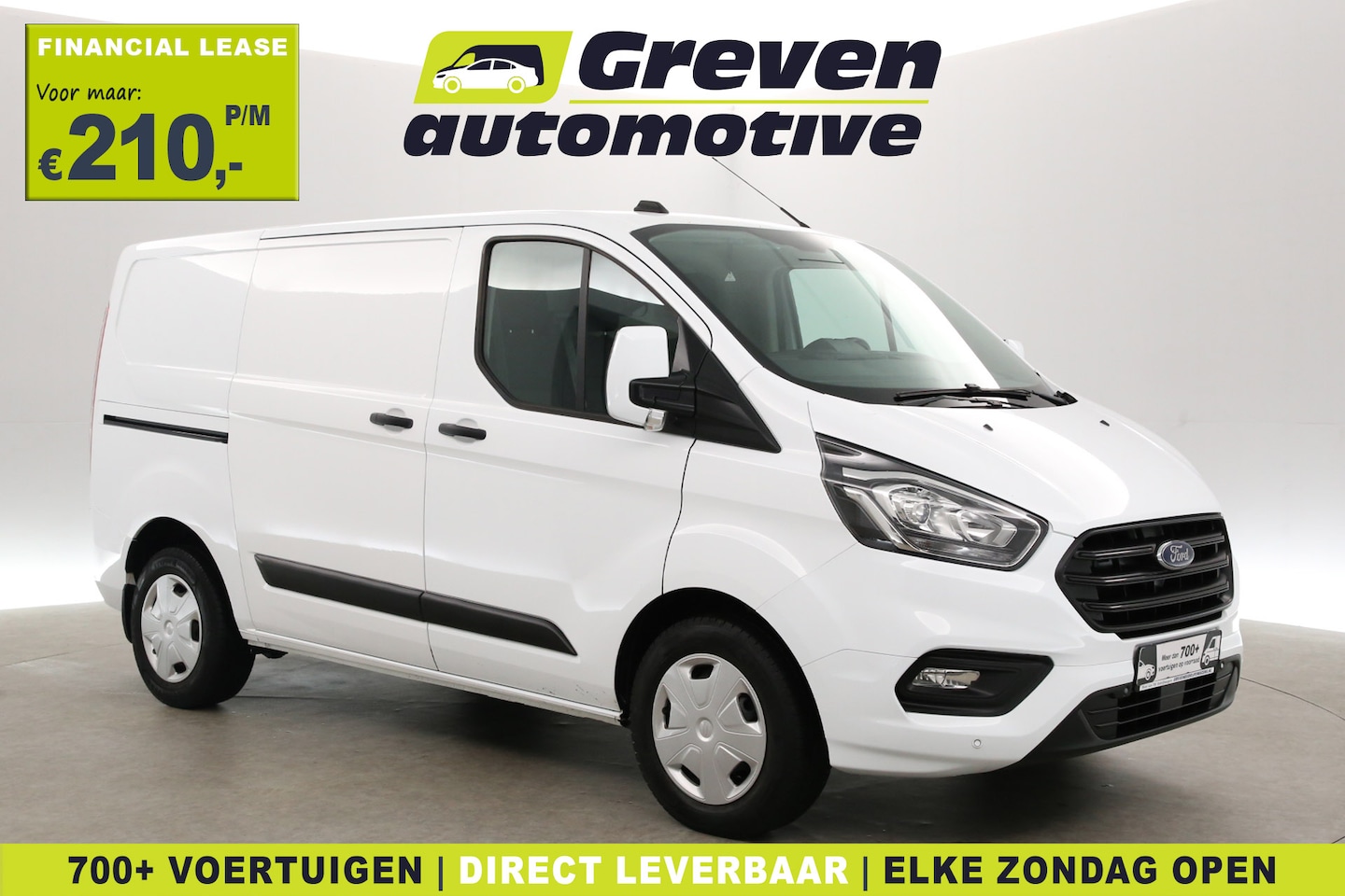 Ford Transit Custom - 2.0 TDCI L1H1 | Airco | Cruise | 3 Zits | LED | Parkeersens. | Stoelverw. - AutoWereld.nl