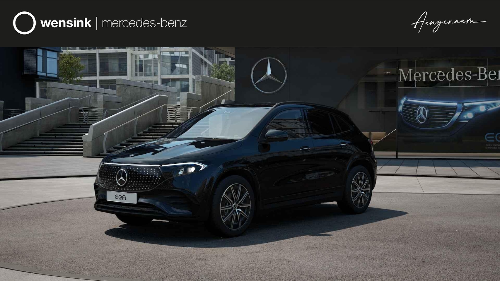 Mercedes-Benz EQA - 250+ Business Solution AMG 71 kWh | Panoramaschuifdak | Burmester | 360°-camera | Head-up - AutoWereld.nl