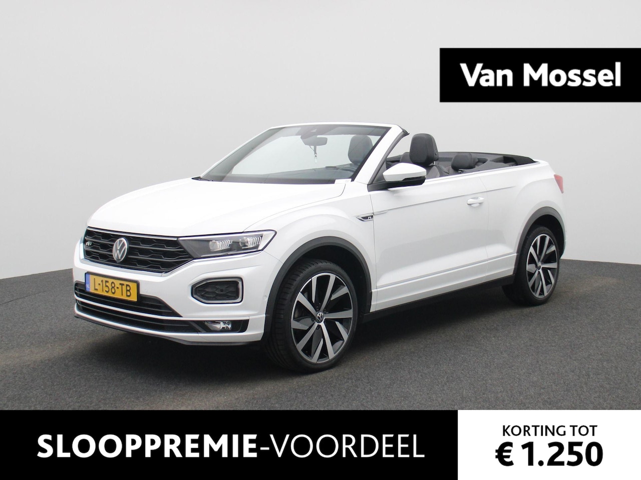 Volkswagen T-Roc Cabrio - 1.5 TSI R-Line | Automaat | BEATS Audio | Stoelverwarming | Apple Carplay / Android Auto | - AutoWereld.nl