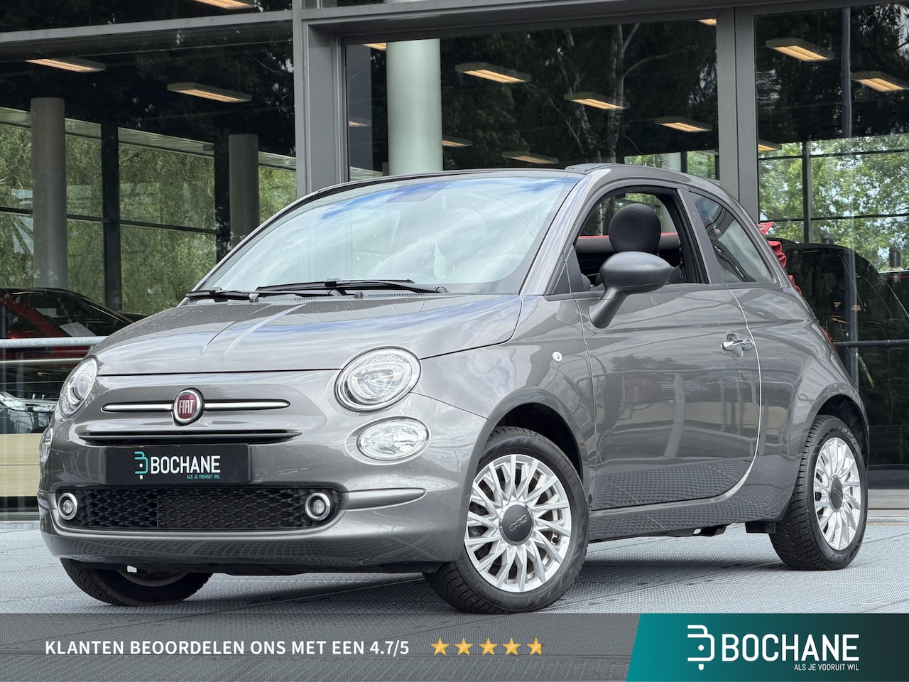 Fiat 500 C - 1.0 Hybrid 70PK | Parkeersensoren Achter | Airco | Bluetooth | Cruise Control - AutoWereld.nl