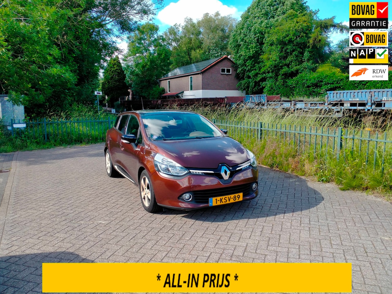Renault Clio Estate - 0.9 TCe Dynamique Airco trekhaak panorama nieuwe motor 2024 ALLINPRIJS - AutoWereld.nl
