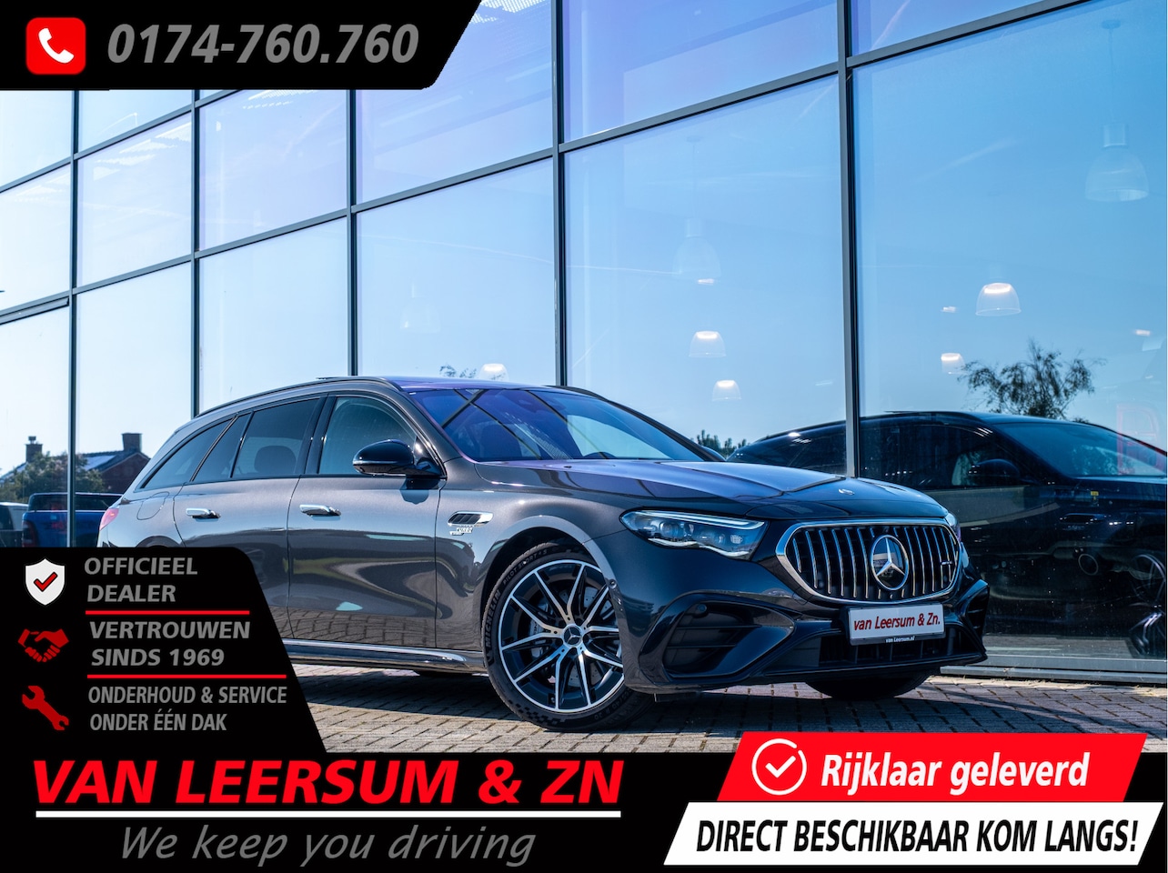 Mercedes-Benz E-klasse Estate - AMG 53 4MATIC+ | Pano | Burmester | Hyperscreen - AutoWereld.nl