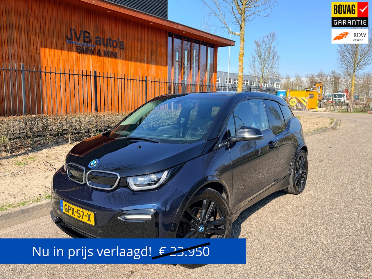 BMW i3 - I3S 120Ah camera , SoH 93% stoelverwarming, trekhaak - AutoWereld.nl