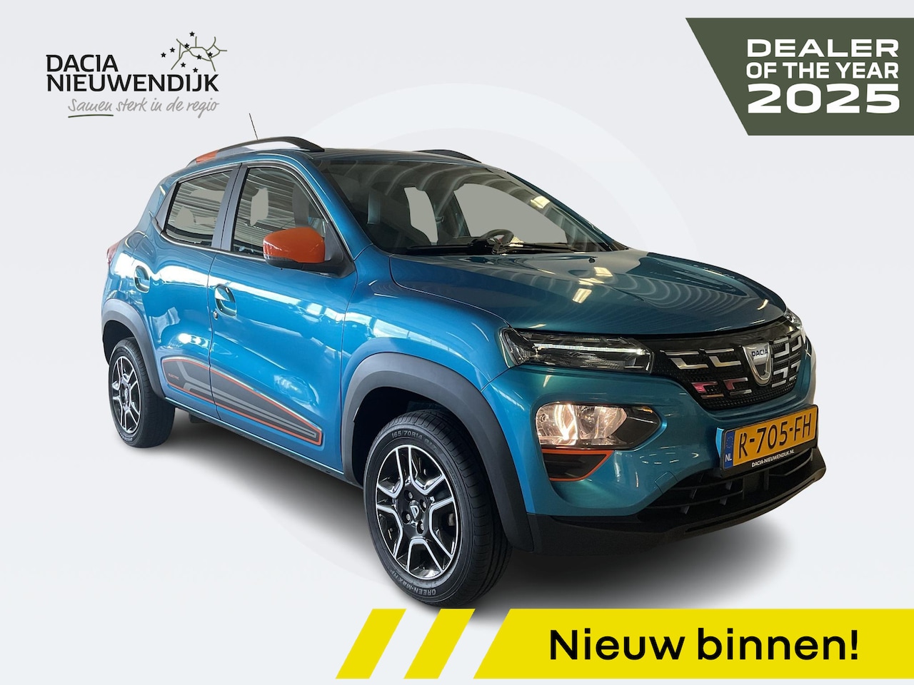 Dacia Spring - Comfort Plus 27 kWh | CARPLAY, ANDRIOD AUTO | PDC+CAMERA | NAVI | AIRCO. - AutoWereld.nl