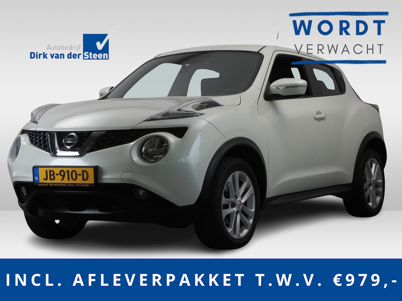 Nissan Juke - 1.6 N-Connecta | Keyless entrey | Led Koplampen | Achteruitrijcamera | Cruise Control | - AutoWereld.nl