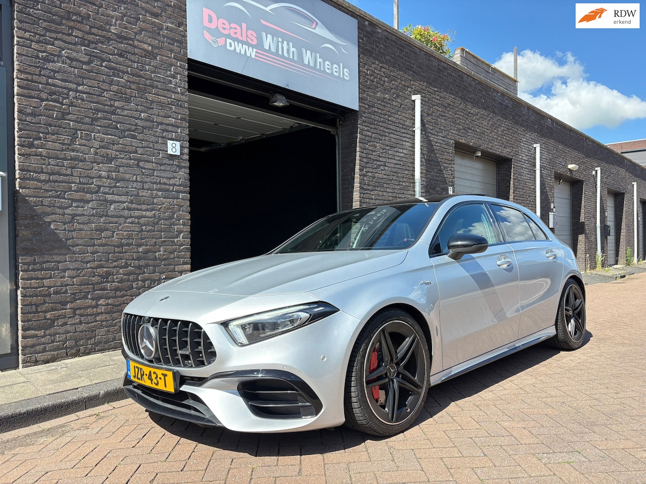Mercedes-Benz A-klasse - AMG 45 S 4MATIC+ |Schaalstoelen|Pano|360 CAM| - AutoWereld.nl