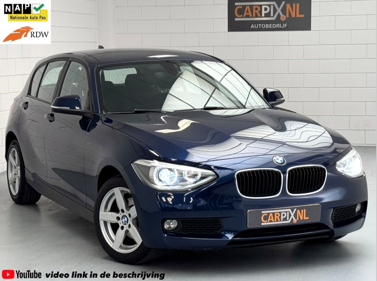 BMW 1-serie - 116i Executive 2014,Xenon,Dealer onderhouden - AutoWereld.nl