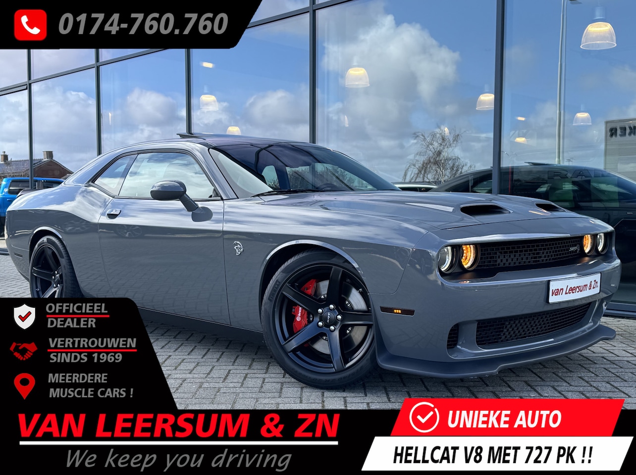 Dodge Challenger - 6.2L SRT HELLCAT | Schuifkanteldak | Eerste eigenaar | - AutoWereld.nl