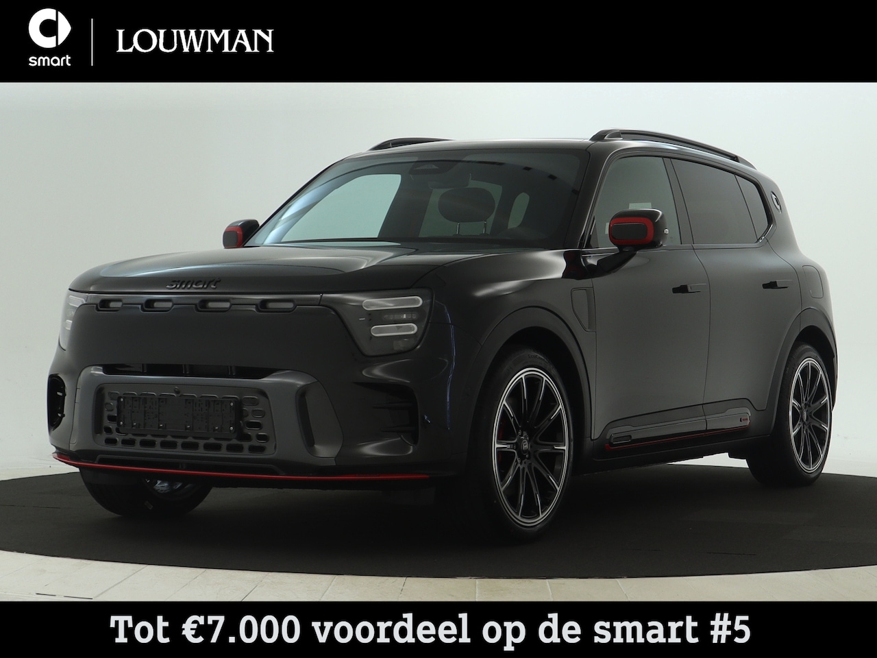 Smart #5 - Brabus 100 kWh | Akoestische voorruit | Panoramisch dak | Warmtepomp | CyberSparksLED+ | S - AutoWereld.nl