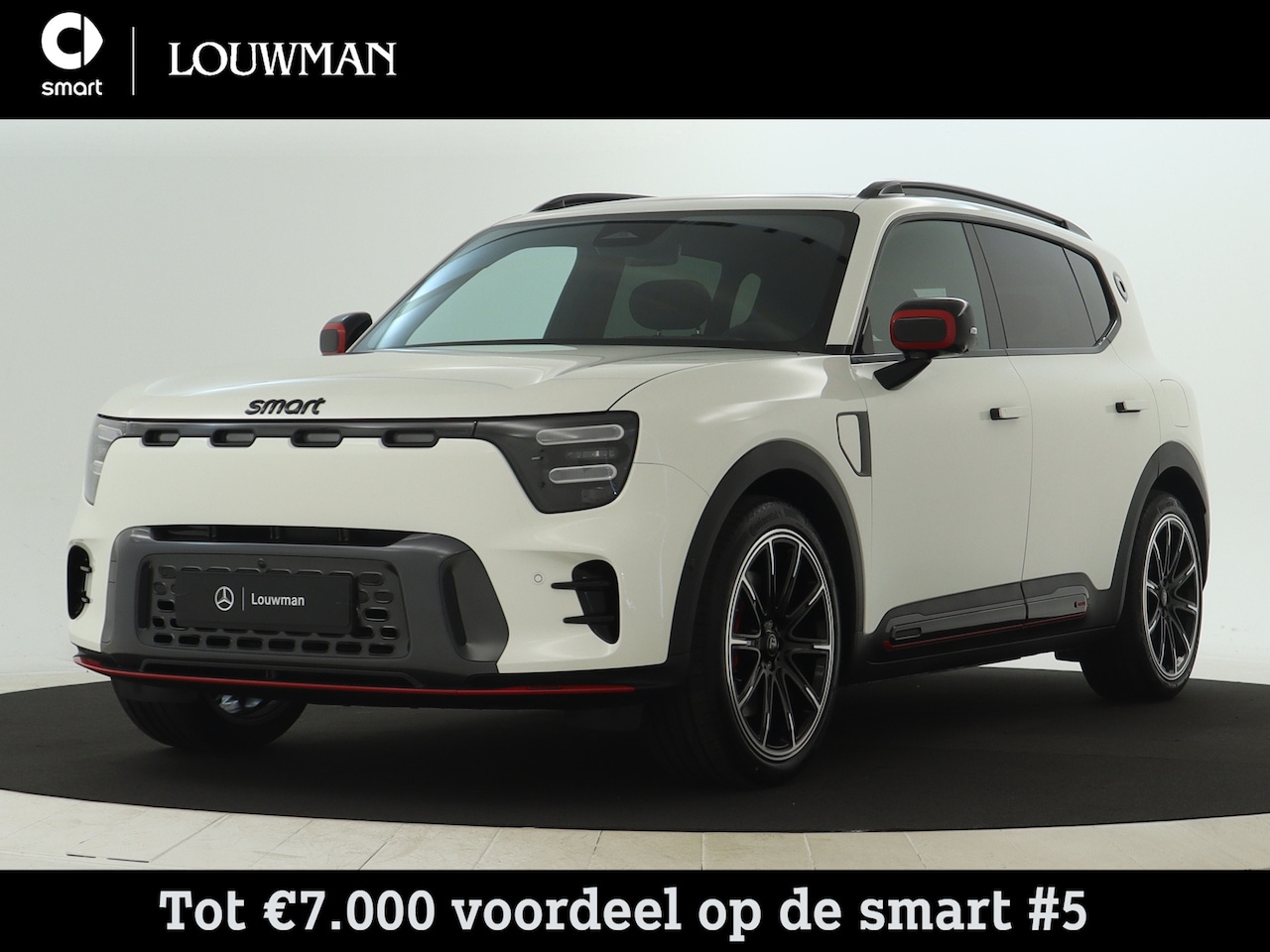 Smart #5 - Brabus 100 kWh | Head-up Display | Warmtepomp | Matrix LED-koplampen | | HALO panoramisch - AutoWereld.nl