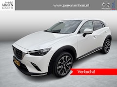 Mazda CX-3 - 2.0 SkyActiv-G 121 Luxury , Trekhaak, I-Activesense Pakket, 360 Camera, Bose, Adap.Cruise,