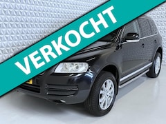 Volkswagen Touareg - 2.5 TDI Grijs kenteken + Navigatie + Leder + Stoelverwarming