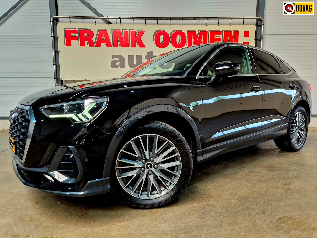Audi Q3 Sportback - 35 TFSI 150PK S Edition + 1e eigenaar|OH historie|S-Line|LED|Leder|19"LMV|Dodehoek|Camera| - AutoWereld.nl