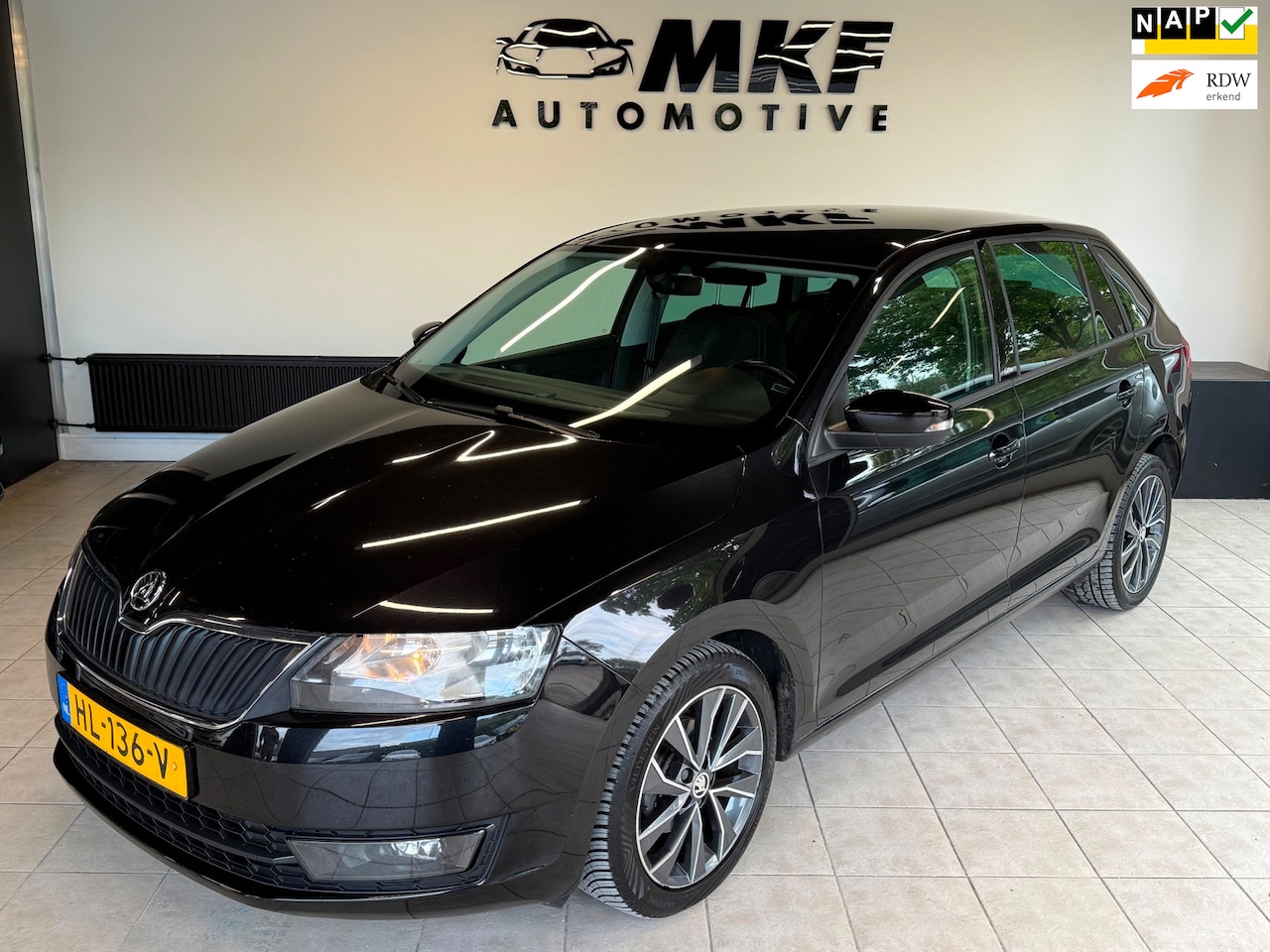 Skoda Rapid Spaceback - 1.4 TDI DSG Edition 2016 ECC/PANO/NAP! - AutoWereld.nl