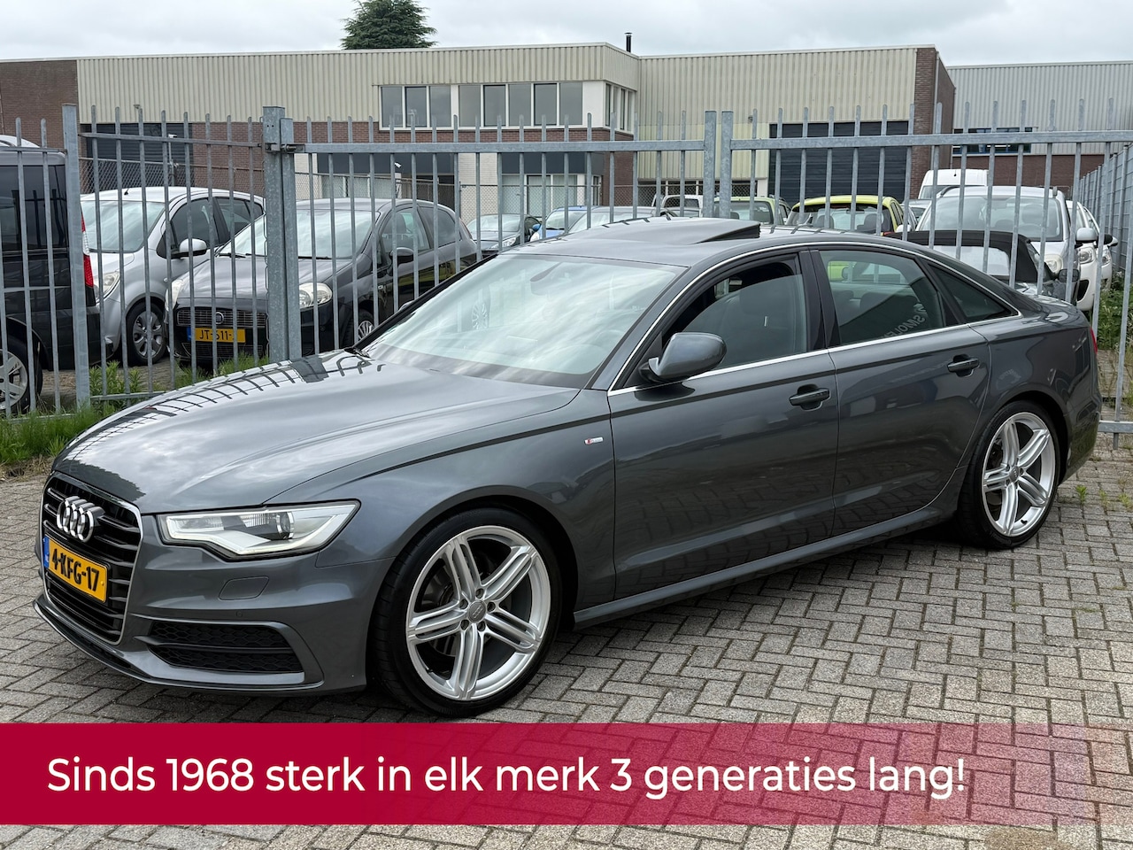 Audi A6 Limousine - 2.8 FSI Pro Line Plus 204PK 3x S-LINE! NL AUTO NAP 1E EIGENAAR! LUCHTVERING l 20'LMV l SCH - AutoWereld.nl