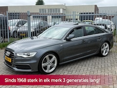 Audi A6 Limousine - 2.8 FSI Pro Line Plus 204PK 3x S-LINE NL AUTO NAP 1E EIGENAAR LUCHTVERING l 20'LMV l SCHUI