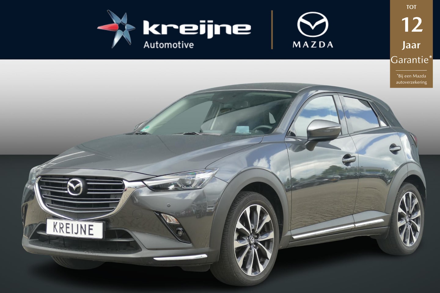 Mazda CX-3 - 2.0 SkyActiv-G 150 SkyLease GT 4WD | Leder | Apple Carplay | Camera | Rijklaarprijs! - AutoWereld.nl