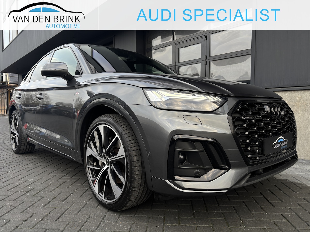 Audi Q5 Sportback - 55 TFSI e S-line Luxe Leer Luchtvering - AutoWereld.nl