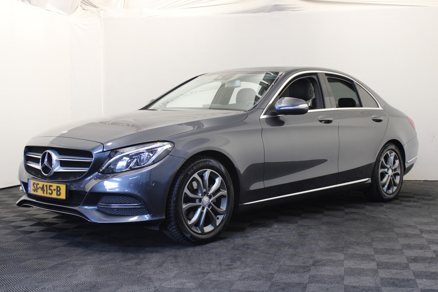Mercedes-Benz C-klasse - 180 Prestige |Navi|Stoelverw.|Trekhaak| - AutoWereld.nl