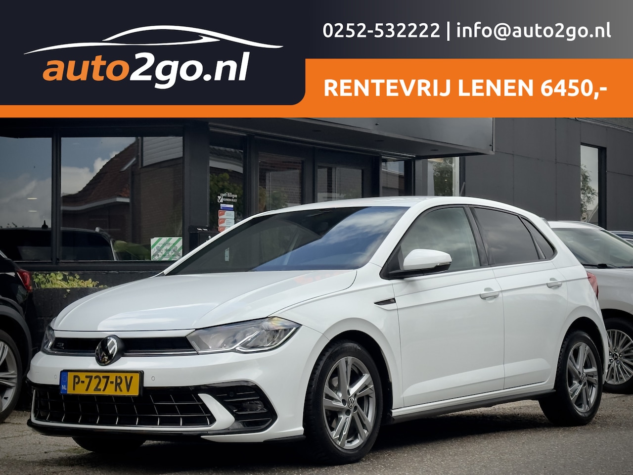 Volkswagen Polo - 1.0 TSI R-LINE NAVI CAMERA DIGI-DASH APPLE-CARPLAY LED LMV PDC - AutoWereld.nl