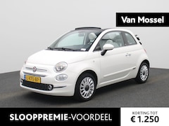 Fiat 500 C - 1.0 Hybrid Star | Cabrio | Parkeer sensoren | DAB | Bluetooth | LMV | Climate control | Ha