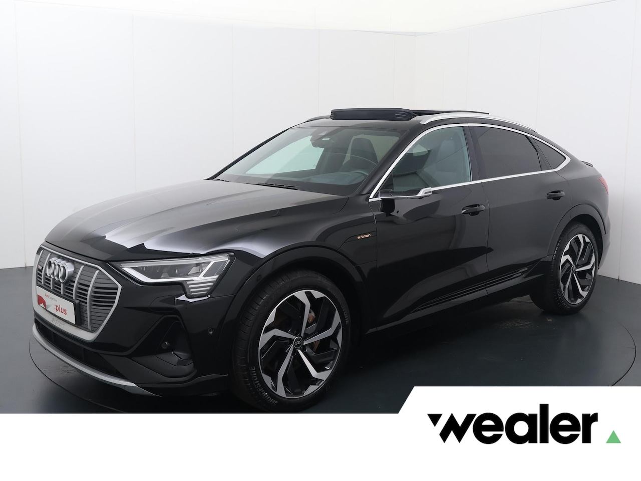 Audi e-tron Sportback - 55 quattro S edition 95 kWh | 408 pk | SoH 100% | Trekhaak | Virtuele buitenspiegels | Pan - AutoWereld.nl