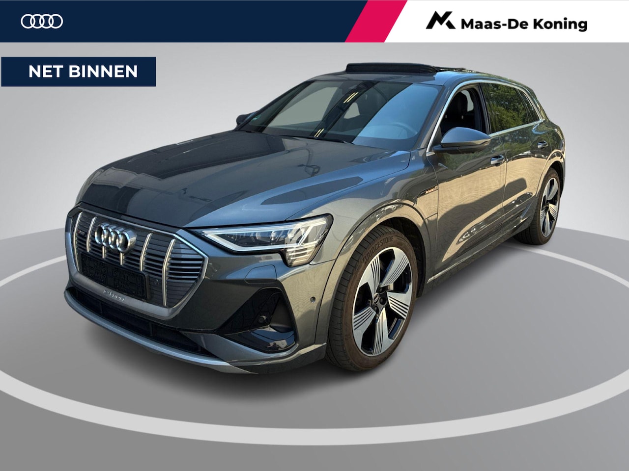 Audi e-tron - 55 408pk Quattro S edition 95 kWh · Panoramadak · 360 Camera · B&O Audio · Stoelverwarming - AutoWereld.nl