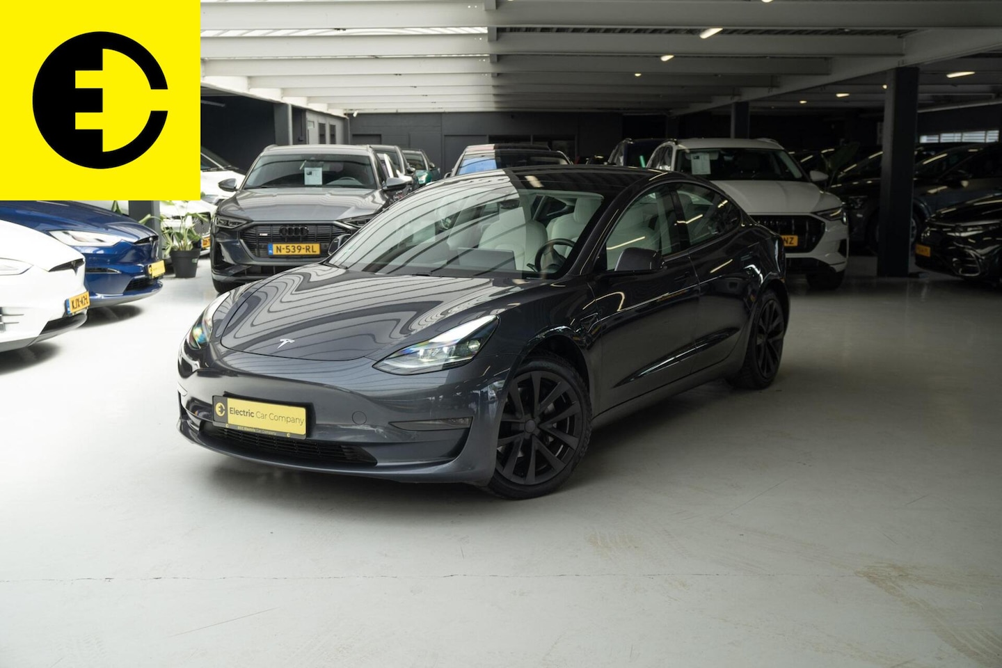 Tesla Model 3 - Long Range RWD Long Range AWD 75 kWh | 91,6% SOH | Wit Leder | Incl.BTW - AutoWereld.nl