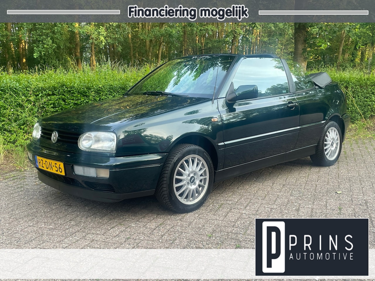 Volkswagen Golf Cabriolet - |1.8|Milestone|Elek.pakket|Nw. kap|Zeer nette staat|Orig Nederlands - AutoWereld.nl