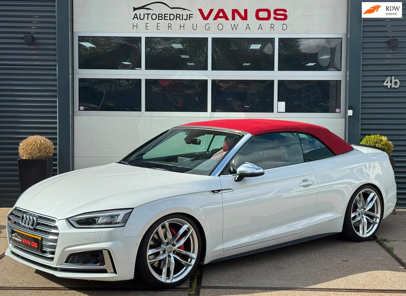 Audi A5 Cabriolet - 3.0 TFSI S5 quattro Pro Line Plus l Massage l RS Zetels l 360 Camera l TOPSTAAT! - AutoWereld.nl