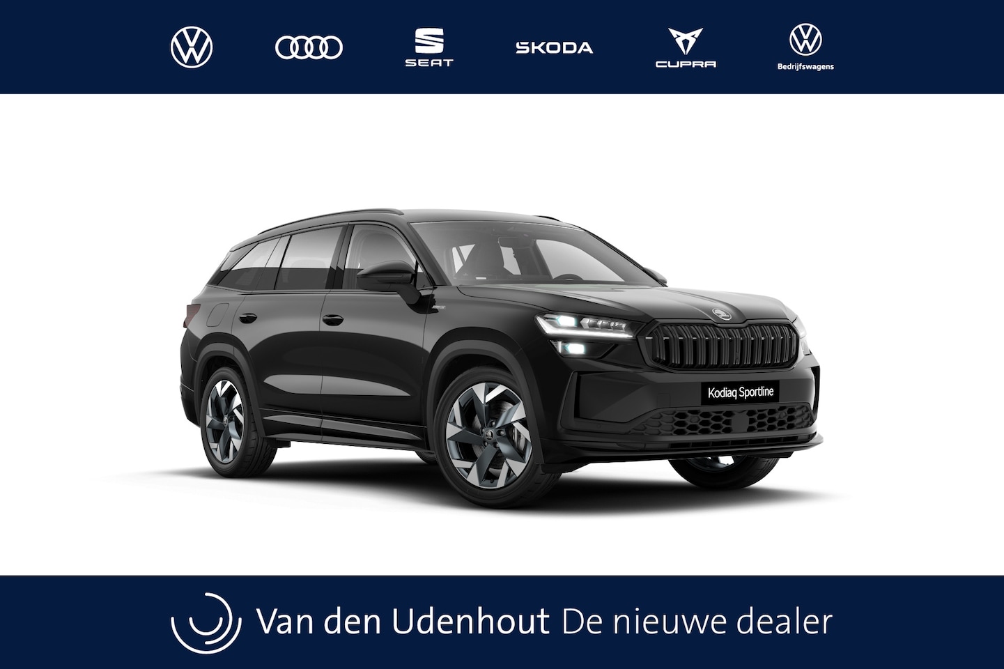 Skoda Kodiaq - 1.5 TSI PHEV 204 6DSG Sportline Business | Achteruitrijcamera | Crew Protect Assist | Crui - AutoWereld.nl