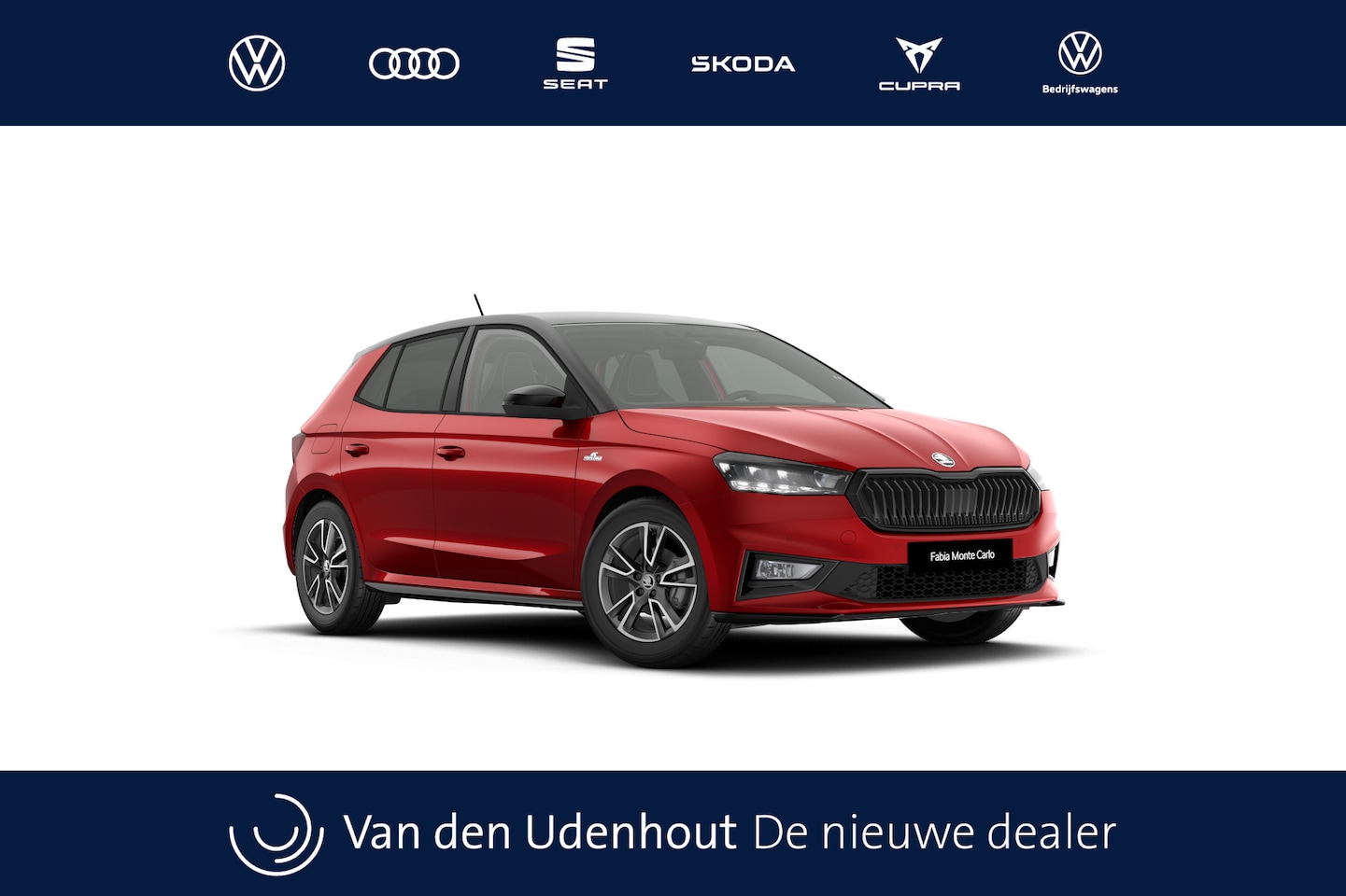 Skoda Fabia - 1.0 TSI Greentech 95 5MT Monte Carlo | Achteruitrijcamera | Cruise control met speedlimite - AutoWereld.nl