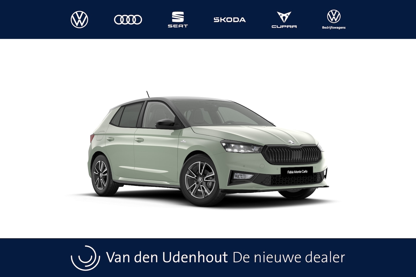 Skoda Fabia - 1.0 TSI Greentech 95 5MT Monte Carlo | Achteruitrijcamera | Cruise control met speedlimite - AutoWereld.nl