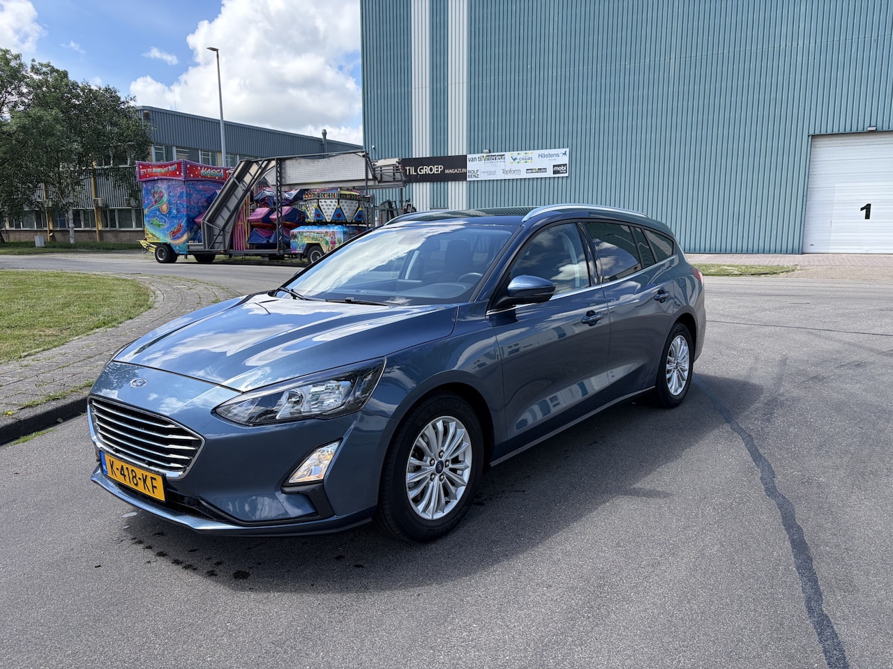 Ford Focus Wagon - 1.0i EcoBoost Hybrid Titanium X Business 6-Bak 125 PK. Nieuwe auto en zeer zuinig !!! Open - AutoWereld.nl