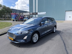Ford Focus Wagon - 1.0i EcoBoost Hybrid Titanium X Business 6-Bak 125 PK. Nieuwe auto en zeer zuinig Open pan