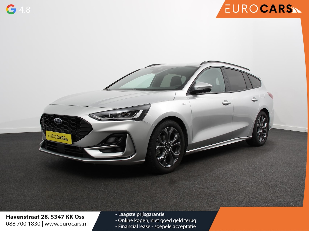 Ford Focus Wagon - 1.0 EcoBoost Hybrid 155pk ST Line Cruise control Navigatie Climate Control Camera Parkeer - AutoWereld.nl