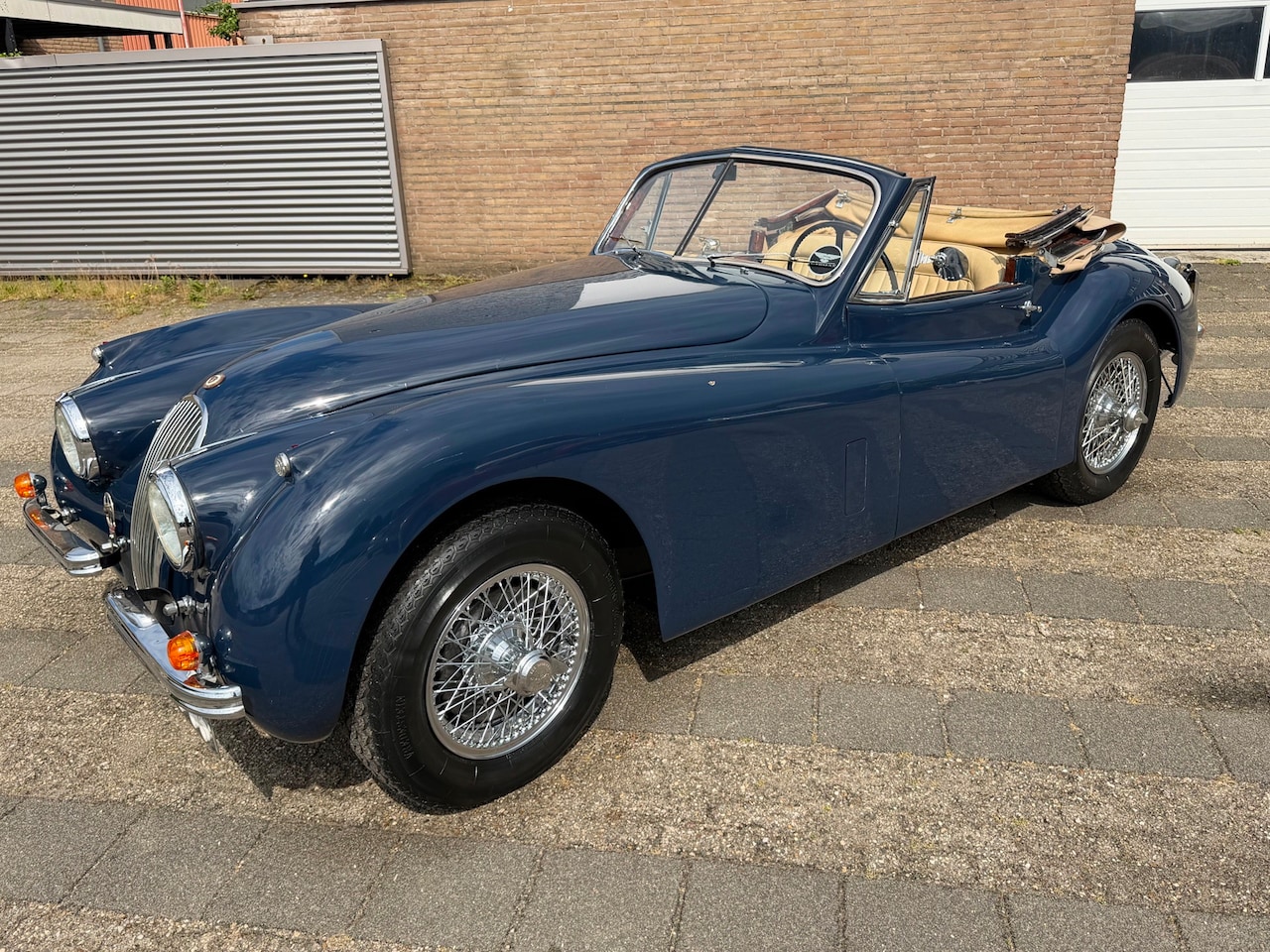 Jaguar XK - 120 DHC 1953 Nette prijs starten en rijden - AutoWereld.nl