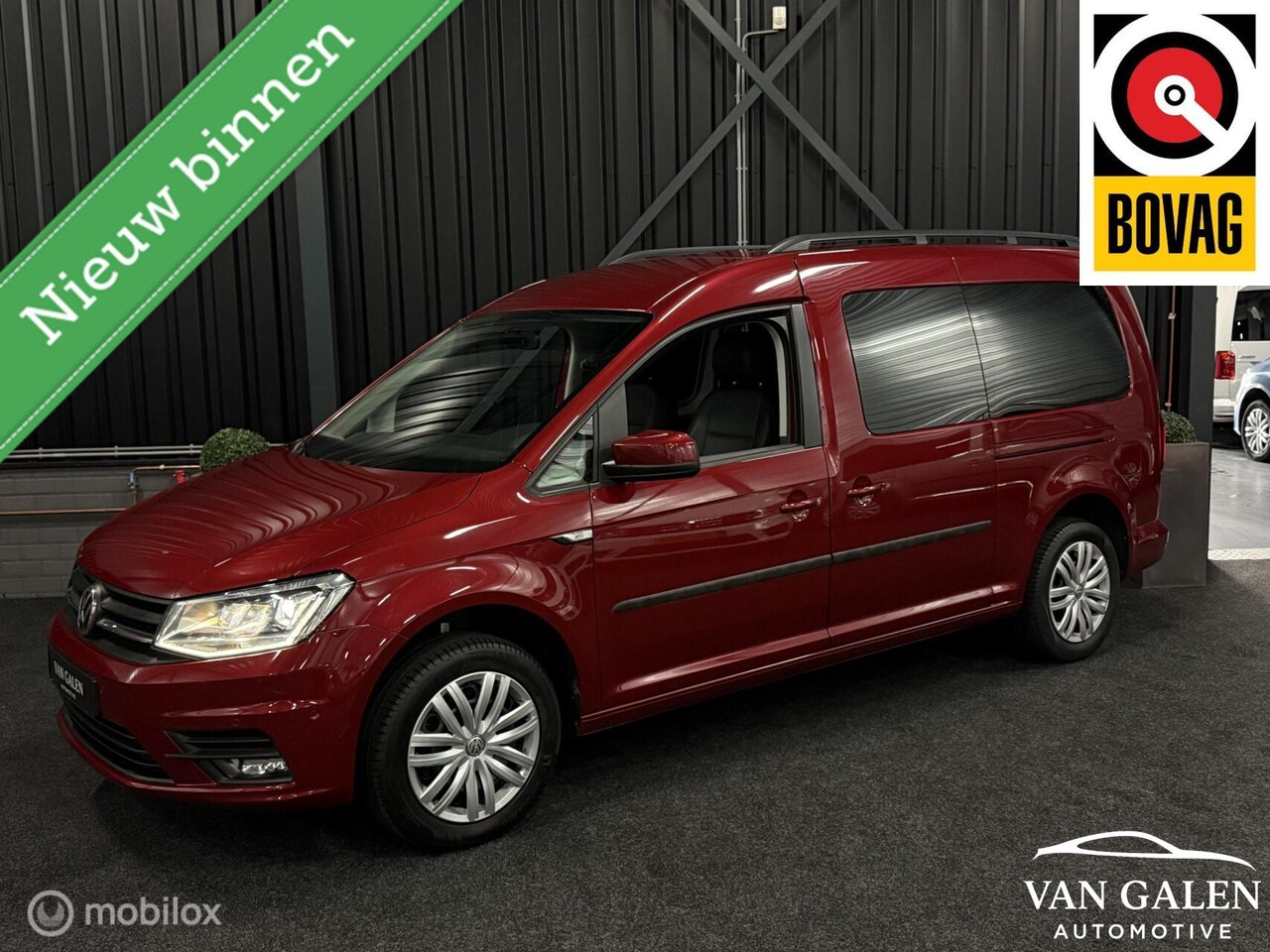 Volkswagen Caddy Maxi - 1.4 TSI Highline 7p Leder|Trekhaak|VOL - AutoWereld.nl