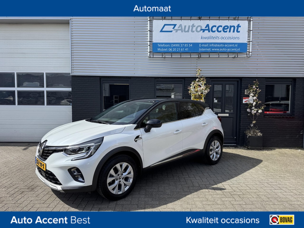 Renault Captur - 1.3 TCe 130 Intens Automaat/Cruise/Half-leder/57dkm... - AutoWereld.nl