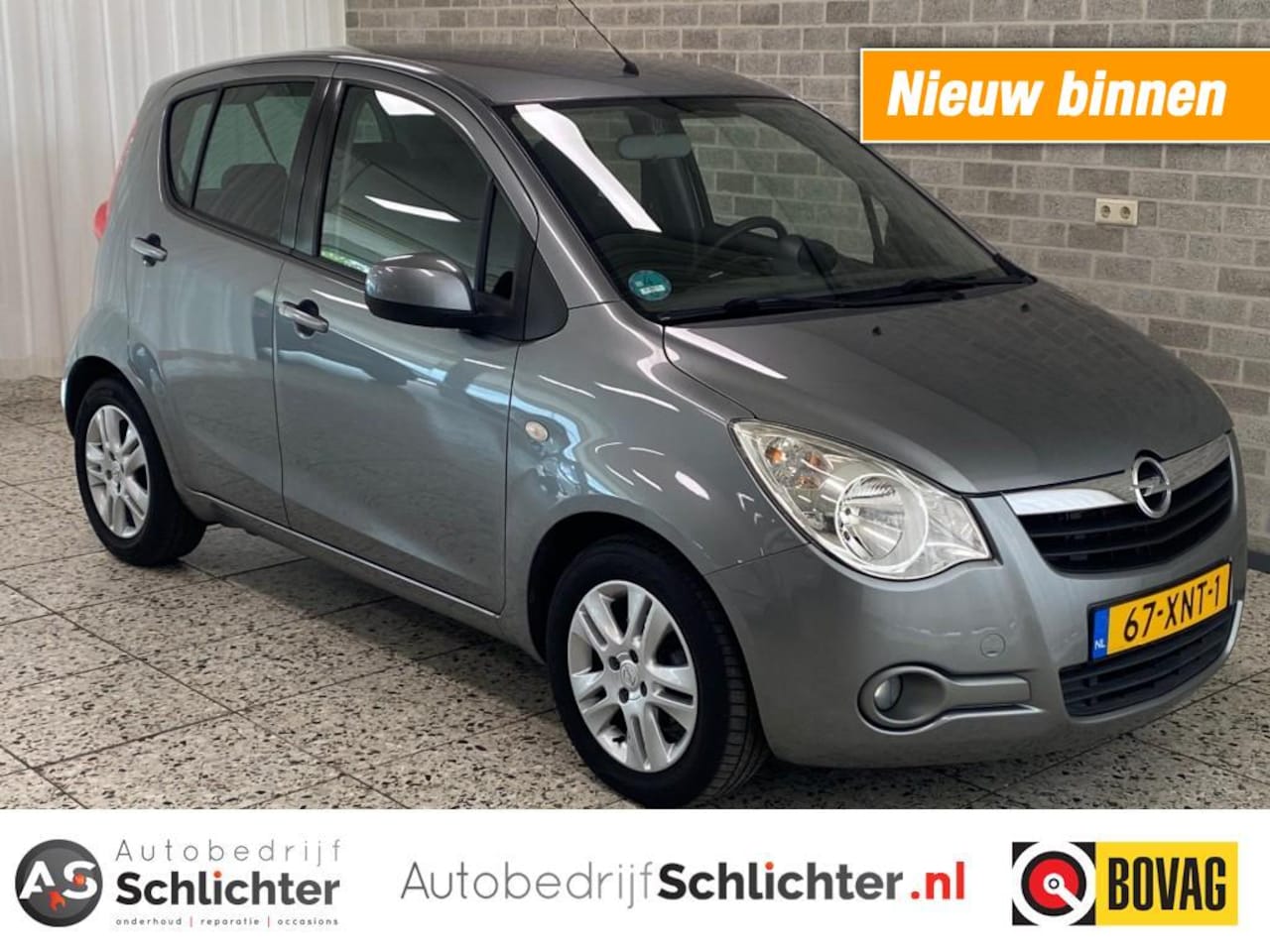 Opel Agila - 1.0 Edition Airco/EL-Ramen/Radio-CD/LM-Velgen/All-Season banden - AutoWereld.nl
