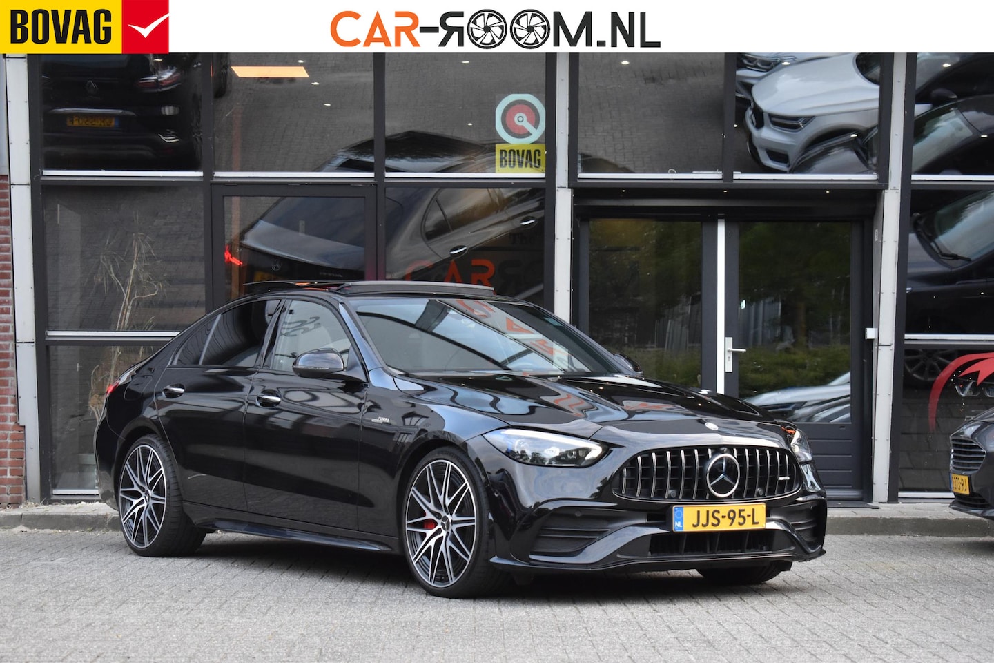 Mercedes-Benz C-klasse - AMG 43 4MATIC Lane Pano Camera360 Burmester C43 - AutoWereld.nl