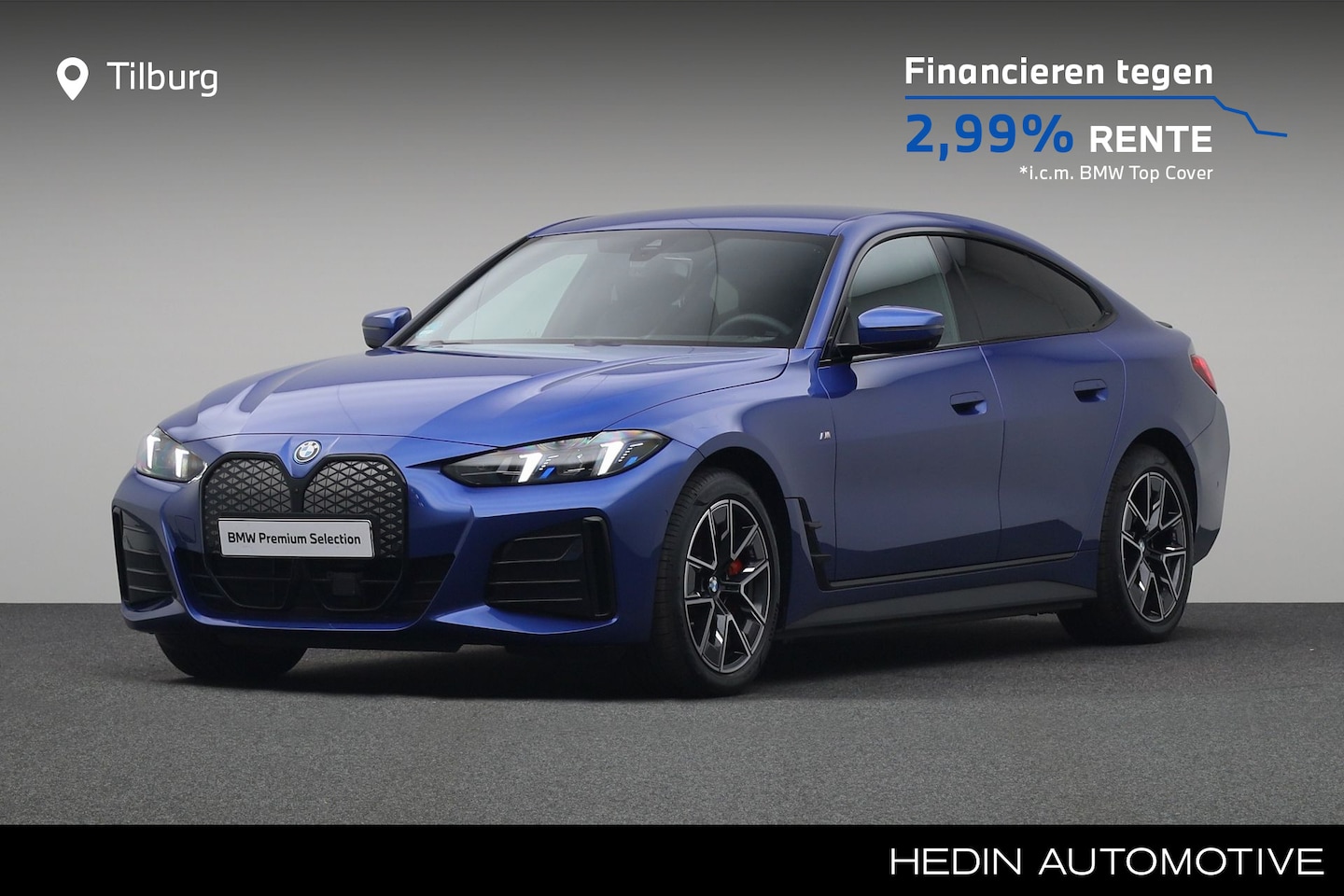 BMW i4 - eDrive40 84 kWh M Sport pakket Pro | Comfort Access | Elektrisch verwarmde voorstoelen | P - AutoWereld.nl