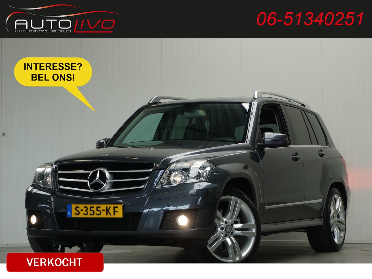 Mercedes-Benz GLK-klasse - 350 First Edition 4-Matic 272 PK! SUPER NETJES! ALLE HISTORY! - AutoWereld.nl