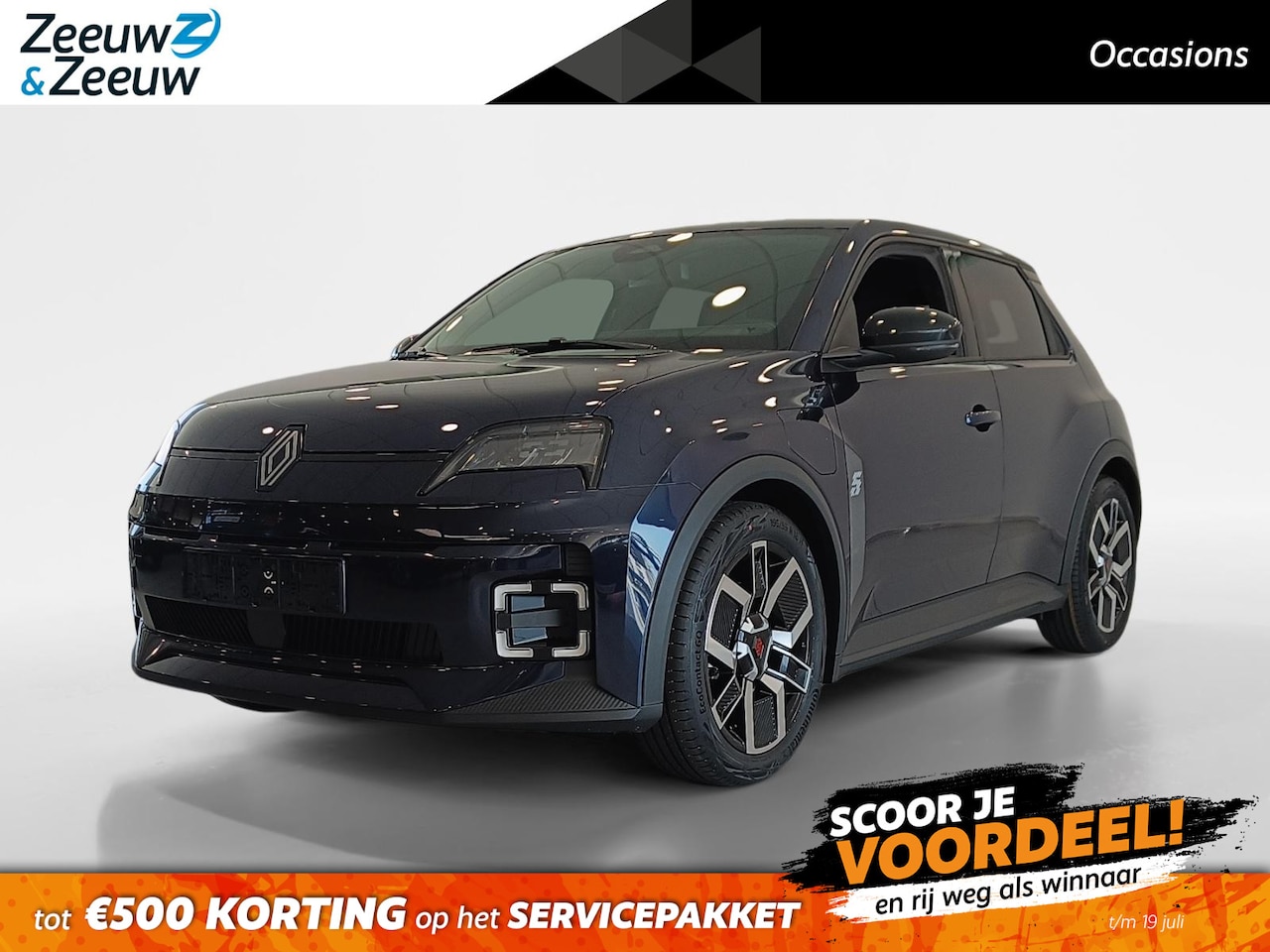 Renault 5 - urban range techno 40 kWh Uit voorraad leverbaar op = op - AutoWereld.nl